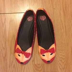 ModCloth Fox Flats